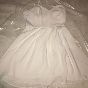 Mini White Dress